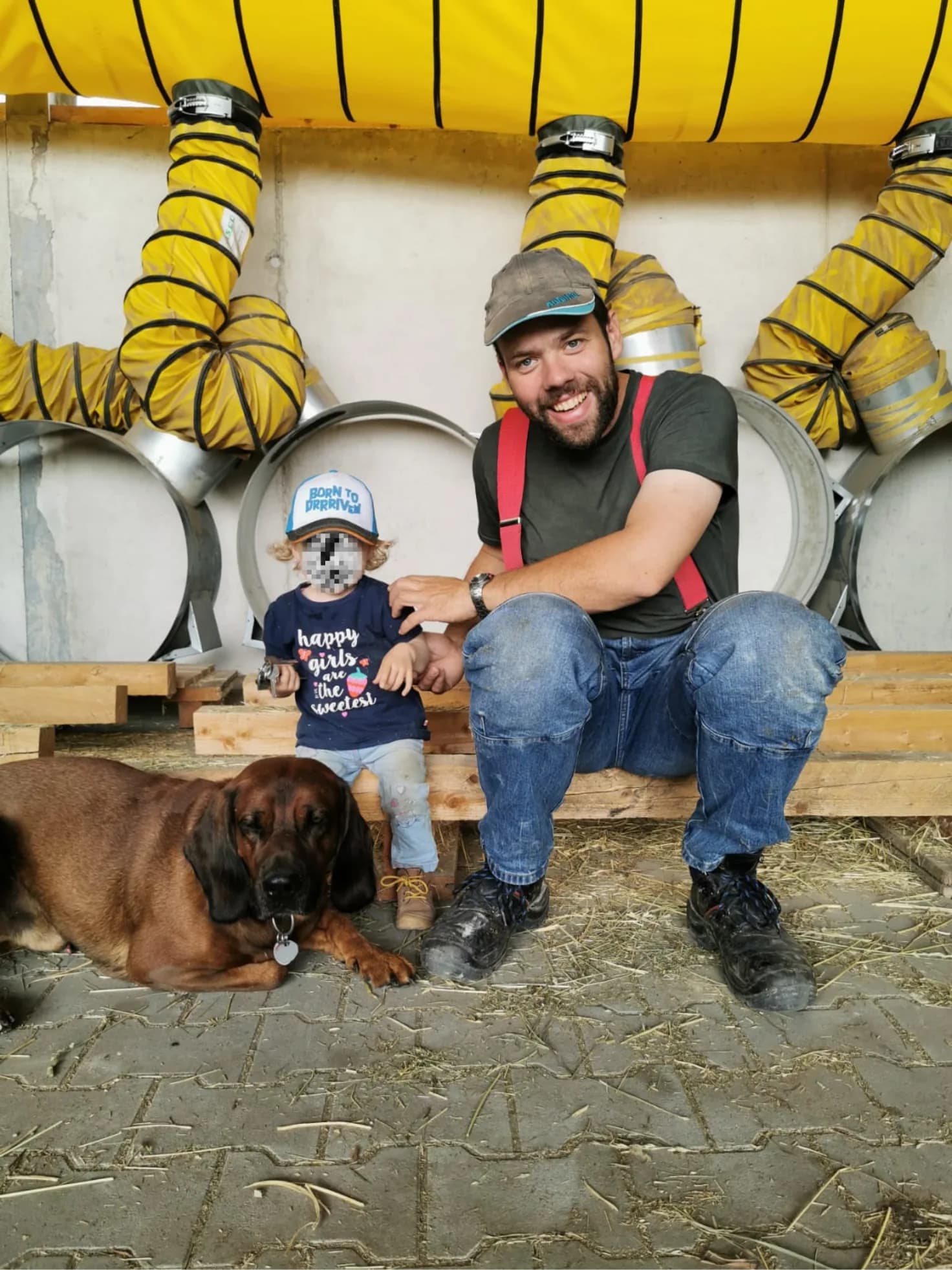 Familienbetrieb Hüser mit landwirtschaftlichem Hof